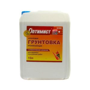Грунтовка универсальная Оптимист G102 (10 л)
