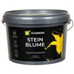 Краска интерьерная DUSBERG Stein Blum для стен и потолков 2,5л белая