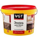 Эмаль акриловая для пола VGT Профи ВД-АК-1179 база А супербелая 10 кг