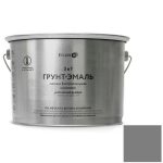 Грунт-эмаль по ржавчине Elcon 3 в 1 матовая RAL 7024 графит 10 кг