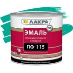 Эмаль Лакра ПФ-115 бирюзовая 2 кг