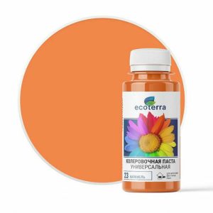 Паста колеровочная ECOTERRA карамель N23 0,1л