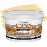Эмаль акриловая Лакра для пола бежевая 2,4 кг
