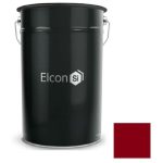 Эмаль термостойкая Elcon КО-828 500 градусов красно-коричневая 25 кг