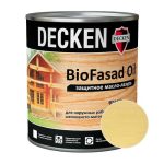 Масло-лазурь DECKEN Bio Fasad Oil Wood Лиственница 0,75 л