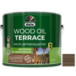 Масло деревозащитное для террас и садовой мебели Dufa Wood Oil Terrace палисандр 9 л