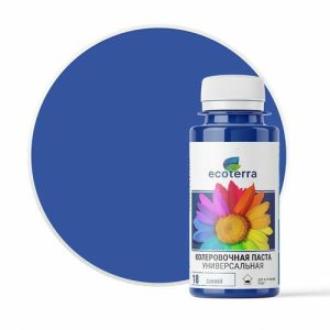 Паста колеровочная ECOTERRA синий N18 0,1л