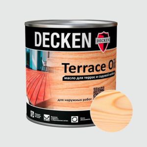 Масло DECKEN Terrase Oil Spice для террас Бесцветный 0,75 л