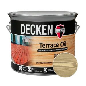 Масло DECKEN Terrase Oil Wood для террас Орех 2,5 л