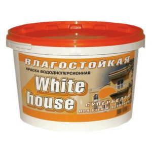 Краска ВД White house влагостойкая 3,5 кг