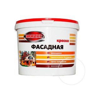 Краска ЭММИКС фасадная Бесцветный 12,6 кг
