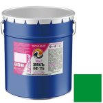 Эмаль Novocolor ПФ-115 зеленая глянцевая 25 кг