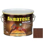 Бальзам масло для древесины Акватекс Махагон 2 л