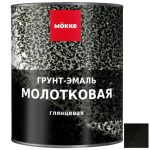 Грунт-эмаль молотковая Mokke 5881 черная 1,8 кг