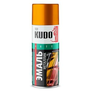 Эмаль аэрозольная KUDO 1029 универсальная 520 мл бронза