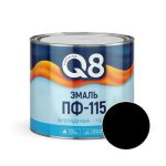 Эмаль FORMULA Q8 ПФ-115 Черный 1,9 кг