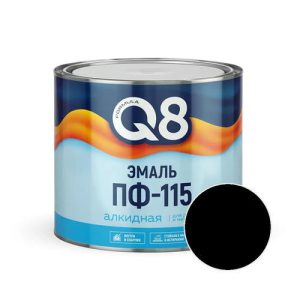 Эмаль FORMULA Q8 ПФ-115 Черный 1,9 кг
