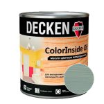 Масло DECKEN Color Inside Oil Scandi Серый туман 0,75 л