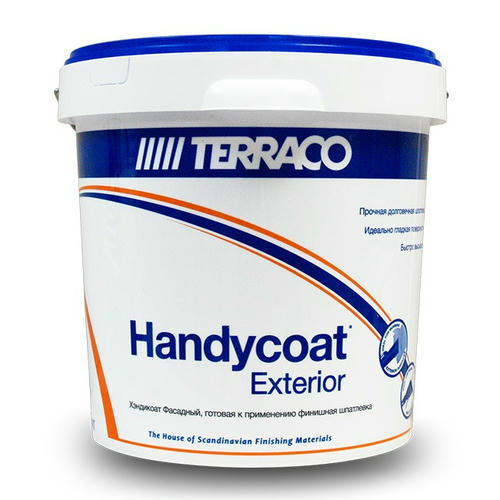 Шпатлевка акриловая текстурная Terracо Handycoat Exterior 5 кг