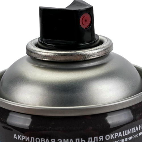 Эмаль аэрозольная по пластику чёрный матовый 520 мл/DECORIX — изображение 2
