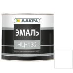 Эмаль Лакра НЦ-132 глянцевая белая 1,7 кг