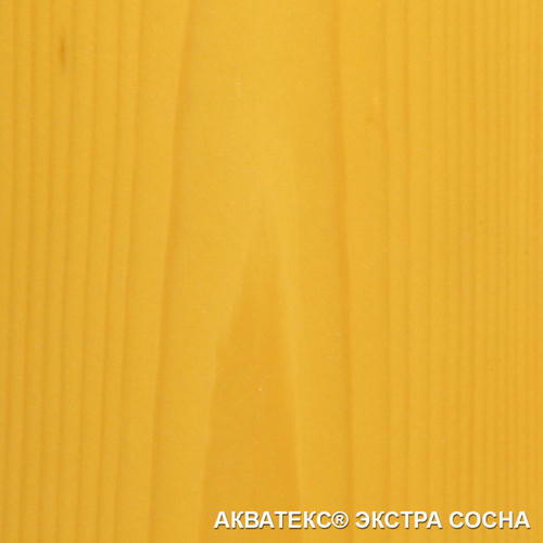 Покрытие алкидное защитно-декоративное для древесины Акватекс Экстра полуглянцевое Сосна 0,8 л — изображение 2