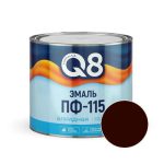 Эмаль FORMULA Q8 ПФ-115 Коричневый 1,9 кг