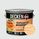 Масло-лазурь DECKEN Bio Fasad Oil Spice Бесцветный 2,5 л