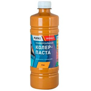 Паста колеровочная универсальная Pufas Decoself 03 Охра 0,1 л