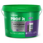 Краска акриловая ЛАКРА Prof It фасадная бесцветная 13кг