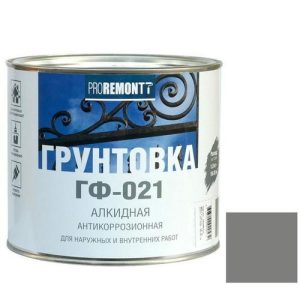 Грунтовка Proremontt ГФ-021 серая 1,8 кг