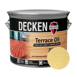 Масло DECKEN Terrase Oil Wood для террас Лиственница 2,5 л