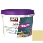 Эмаль универсальная VGT глянцевая Ral 1014 бежевая 10 кг