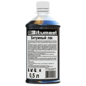 Лак BITUMAST битумный 0,5л