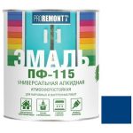 Эмаль Proremontt ПФ-115 синяя 0,9 кг