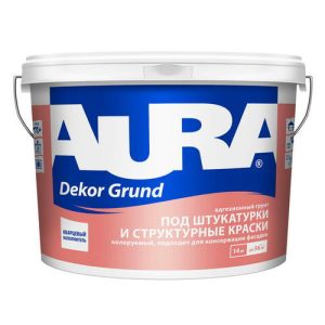 Грунт AURA decorgrund колеруемый 10 л