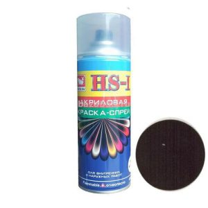 Эмаль аэрозольная HS-I №135/400ml "LIGHT BROWN"(СВЕТЛО-КОРИЧНЕВЫЙ)