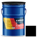 Эмаль алкидная профессиональная Mokke ПФ-115 черная 20 кг