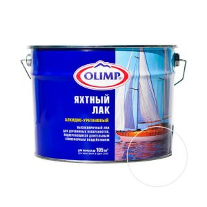 Лак OLIMP яхтный глянцевый 9 л