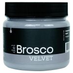Краска акриловая DEL BROSCO Velvet интерьерная 0,4л серая