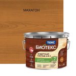 Защитный состав Биотекс Универсал махагон 9л