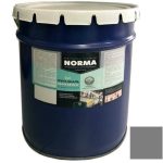 Грунт-эмаль 3 в 1 Novocolor серая матовая 20 кг