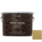 Грунт-эмаль Elcon Smith 3 в 1 с молотковым эффектом золото 2 кг