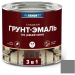 Грунт-эмаль Proremontt 3 в 1 серая 1,7 кг