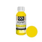 Паста колеровочная GOL № 62 Ярко-желтый 100 мл
