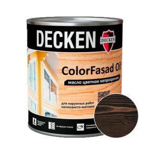 Масло DECKEN Color Fasad Oil Trend Вавилон 0,75 л