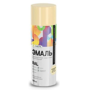 Эмаль аэрозольная Лакра слоновая кость RAL 1014 520 мл