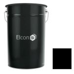 Грунт-эмаль по бетону и кирпичу Elcon BT быстросохнущая чёрная RAL 9005 25 кг