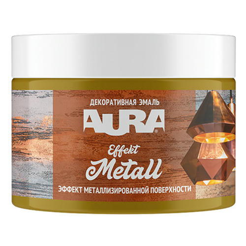 Эмаль декоративная AURA Effekt Metall металл 0,25 кг