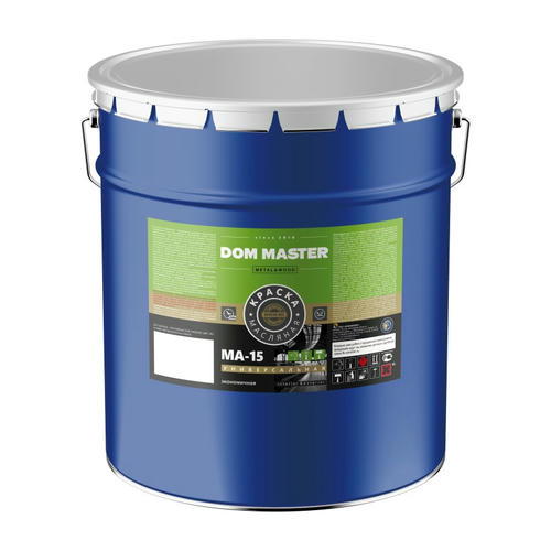 Краска масляная Novocolor МА-15 голубая (20 кг)